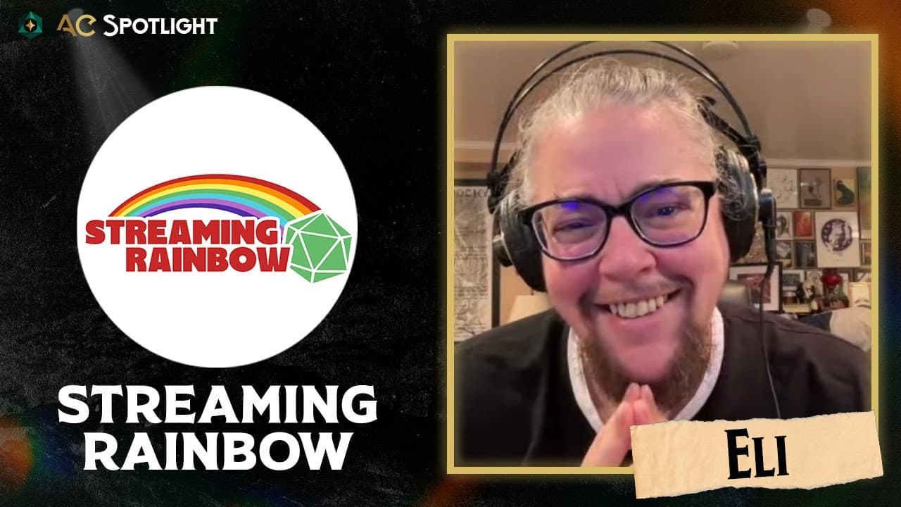 Eli with Streaming Rainbow | AC Spotlight