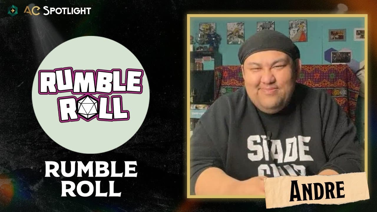 Andre with Rumble Roll | AC Spotlight